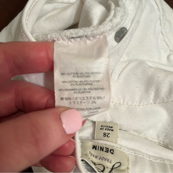 J. Crew Women's White Denim Shorts - Picture 9 of 9